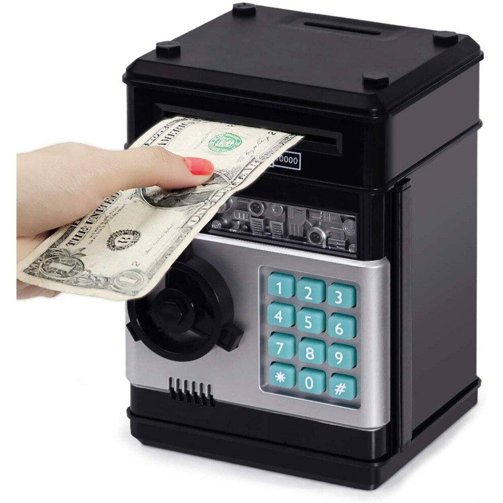 Highttoy Electronic Atm Money Safe Piggy Bank With Passoword Gift For Kids