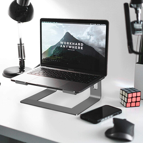 Soundance Laptop Stand, Aluminum Computer Riser, Ergonomic Elevator 2