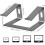 Soundance Laptop Stand, Aluminum Computer Riser, Ergonomic Elevator 7