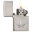 Zippo Zippo Leaf Design Brushed Chrome Windproof Cigarette Lighter Smokers 2
