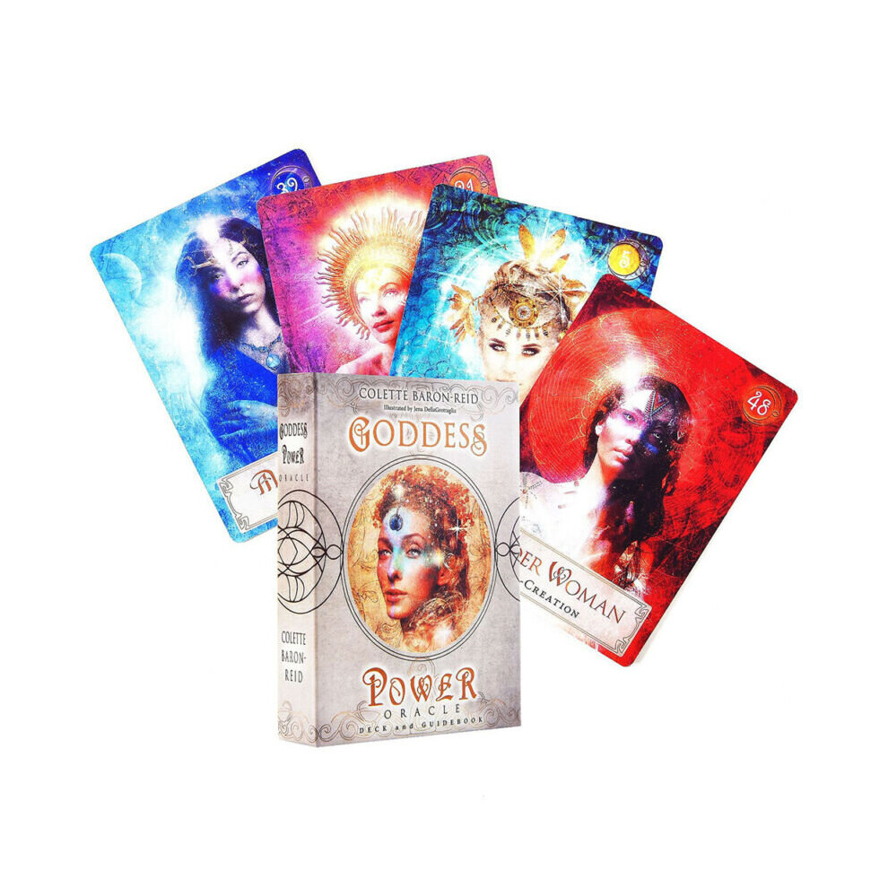 52 Cards Goddess Power Oracle Cards Tarot Cards Deck Xmas Party Divination Games