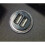 Cargador de coche USB de 12 W con dos tomas de encendedor 3