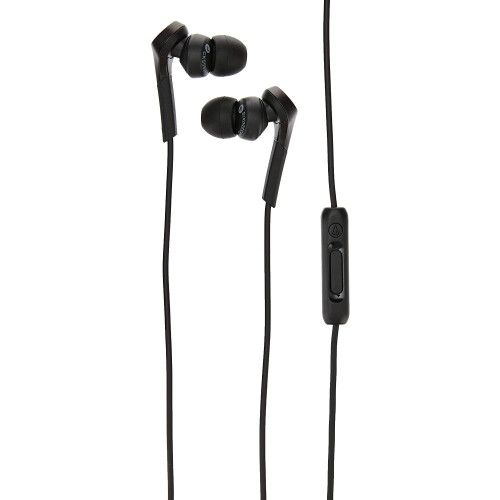 Audio-Technica Audio-Technica ATH-CKS550XiSBK Solid Bass In-Ear Headphones, Black