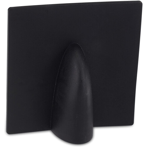 (10pcs, Black) Viewi Roman Nose Cover - Brick Buster Plate - Cable Wall Entry Tidy - Cover Satellite/Coaxial