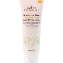 Creme Hidratante Sensitive Baby Babo Botanicals, Sem Fragrância, 8 fl oz (237 ml)
