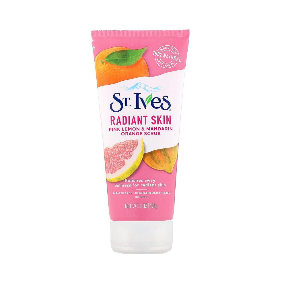 St. Ives, Radiant Skin, Pink Lemon & Mandarin Orange Scrub