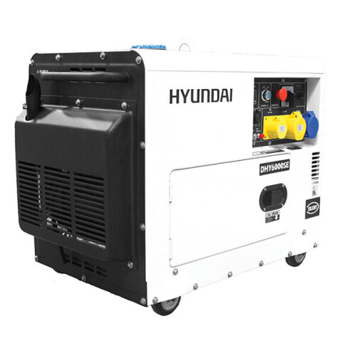 Hyundai Hyundai DHY6000SE 5.2kW Silenced Diesel Generator