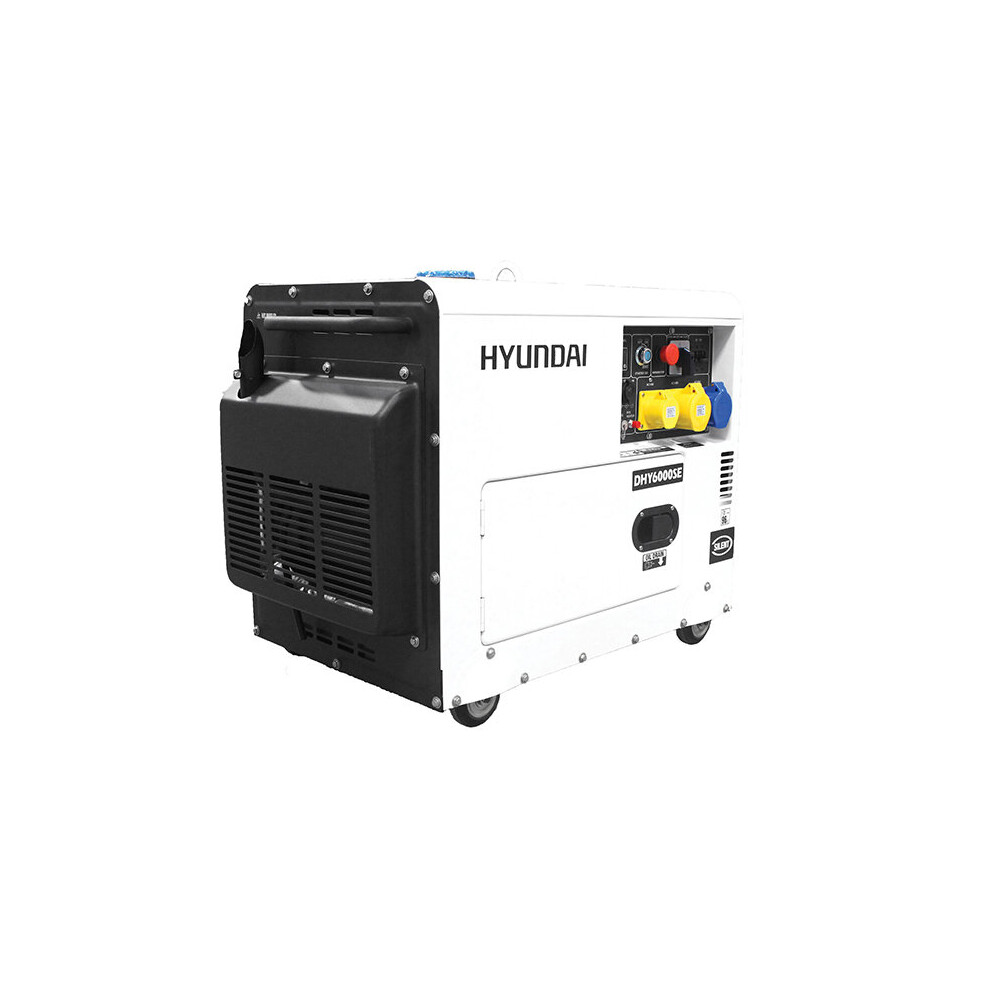 Hyundai DHY6000SE 5.2kW Silenced Diesel Generator