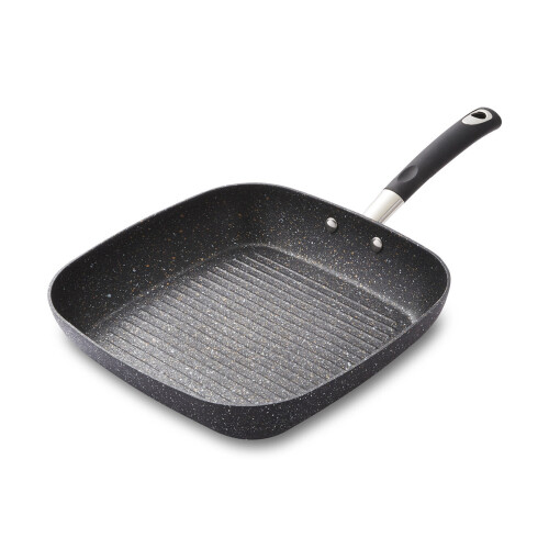 Tower Tower T900115 Precision 28cm Non-Stick Grill Pan, Black