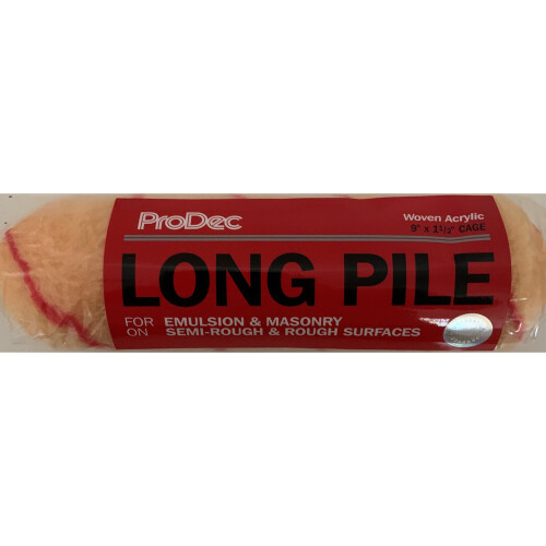 ProDec 9" x 1.5" Long Pile Roller Sleeves - 3 PACK 1