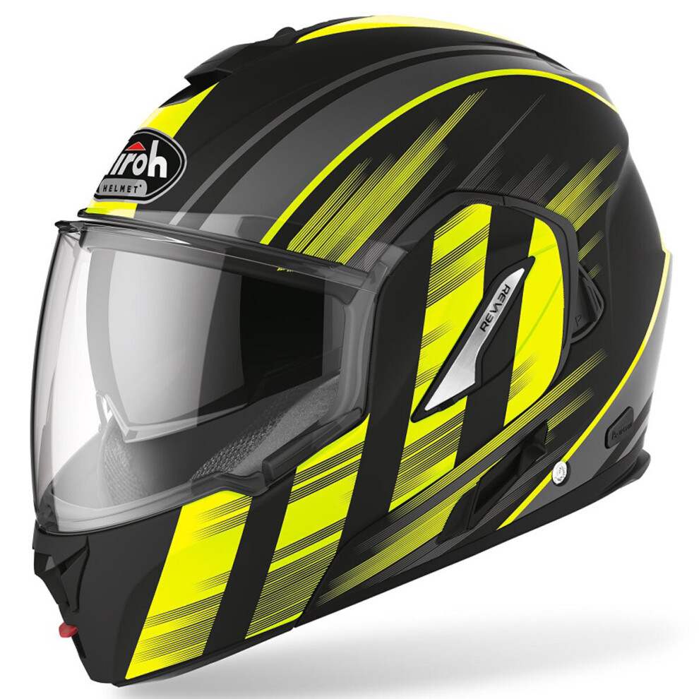 (Xs) Airoh Rev 19 2020 Ikon Matt Yellow / Black Black,Yellow 8029243305521