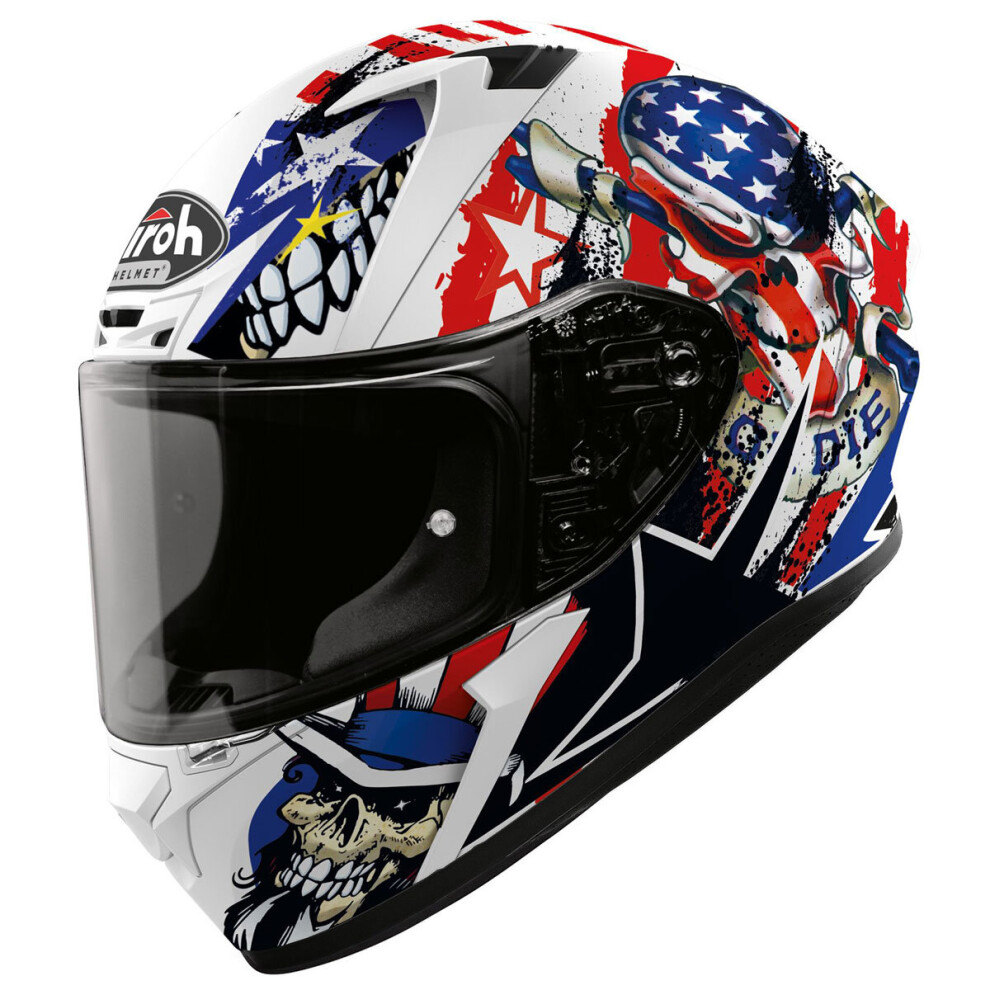 (Xs) Airoh Valor 2020 Uncle Sam Matt Blue / White / Red Blue,White,Red 8029243294511