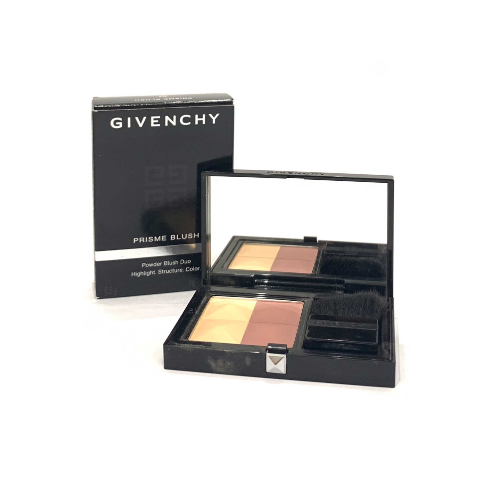 Givenchy Prisme Blush Powder Blush Duo Highlight, Color 6.5g Wild #07 -Box Imperfect-