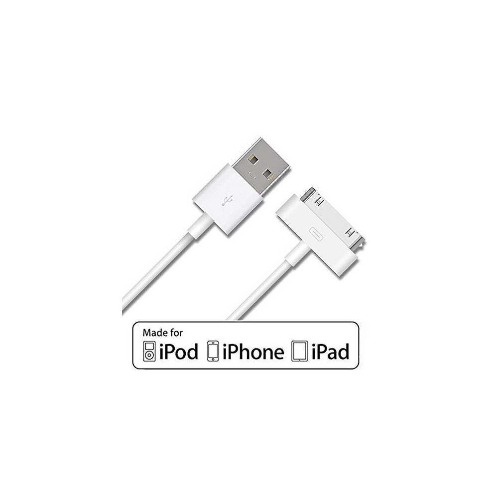 Ipad 2 Cable Iphone 4S Cable 30-Pin Usb Charging And Cable Sync Dock Connector Data Cable For Iphone 4/ 4S Iphone 3G/3G Ipad 3/2/ 1Ipod Classic Ipod T 8011485372935