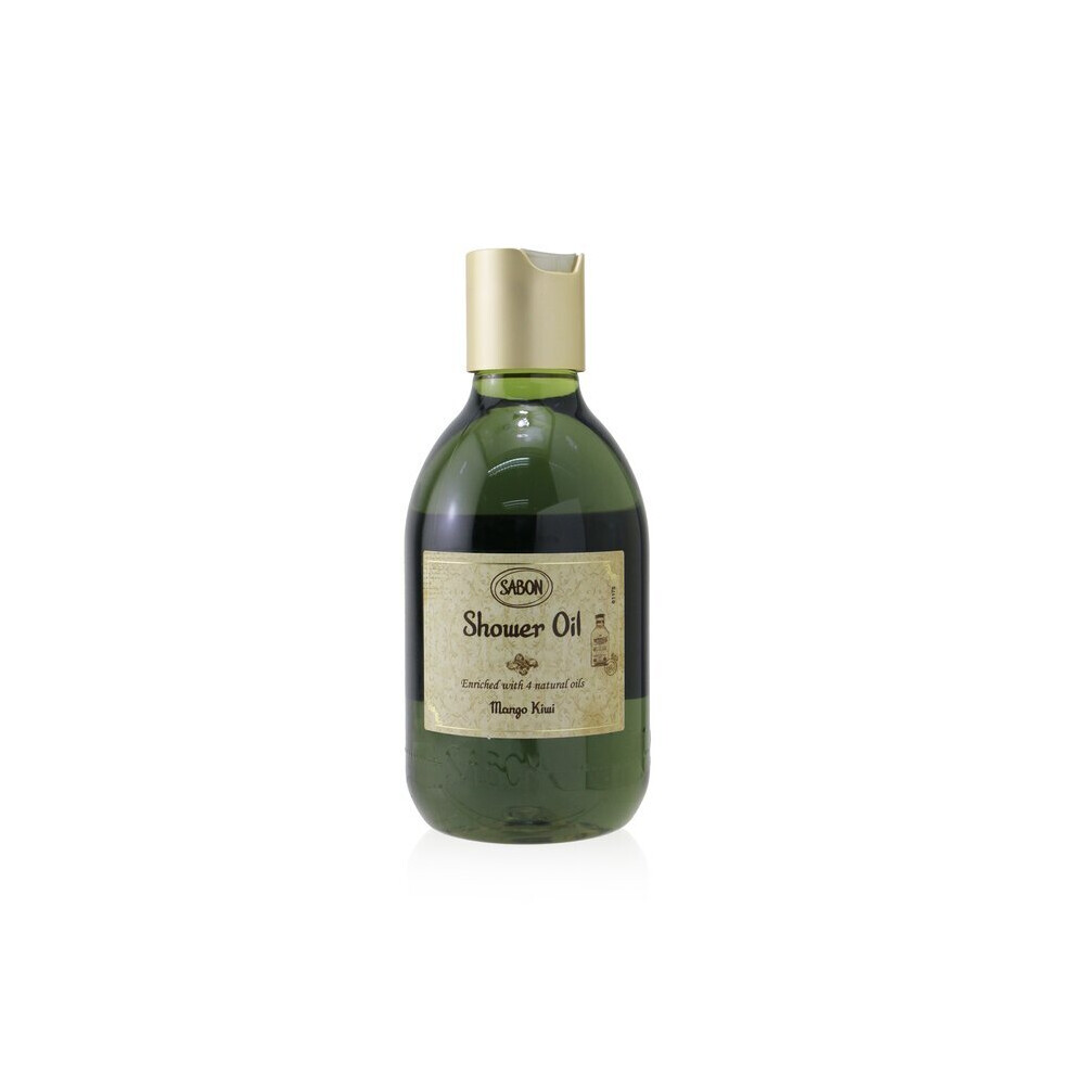 Sabon Shower Oil - Mango Kiwi (Plastic Bottle) - 300Ml/10.5Oz