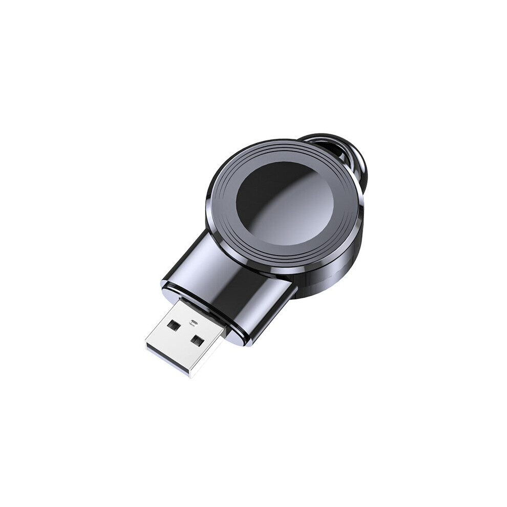 (Black) Watch Magnetic Wireless Charger Portable Iwatch Black 7371875210713