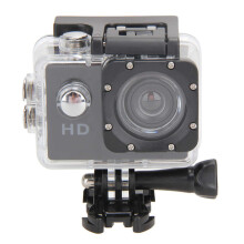 (Black) 4K Waterproof Outdoor Sports Camera Sports DV