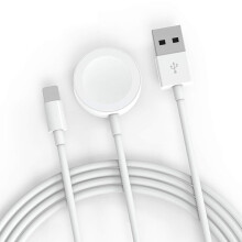 2 i 1 IWatch-laddare magnetkabel för iWatch trådlös laddning