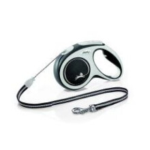 Flexi New Comfort Cord M Black 5m 1-20kg (16ft 1-44lbs)