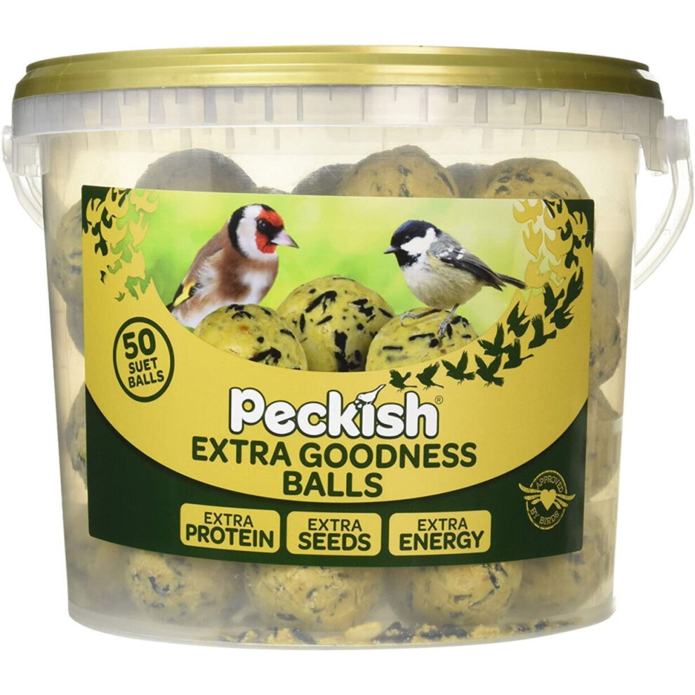 Peckish Extra Goodness Energy Ball 50 Tub