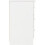 Seconique Nevada 3 Drawer Chest White Gloss 2