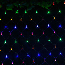 (Multi, 4MX6M 880LED) LED String Fairy Net Mesh Lights Curtain Window Christmas Party Garden Outdoor Indoor
