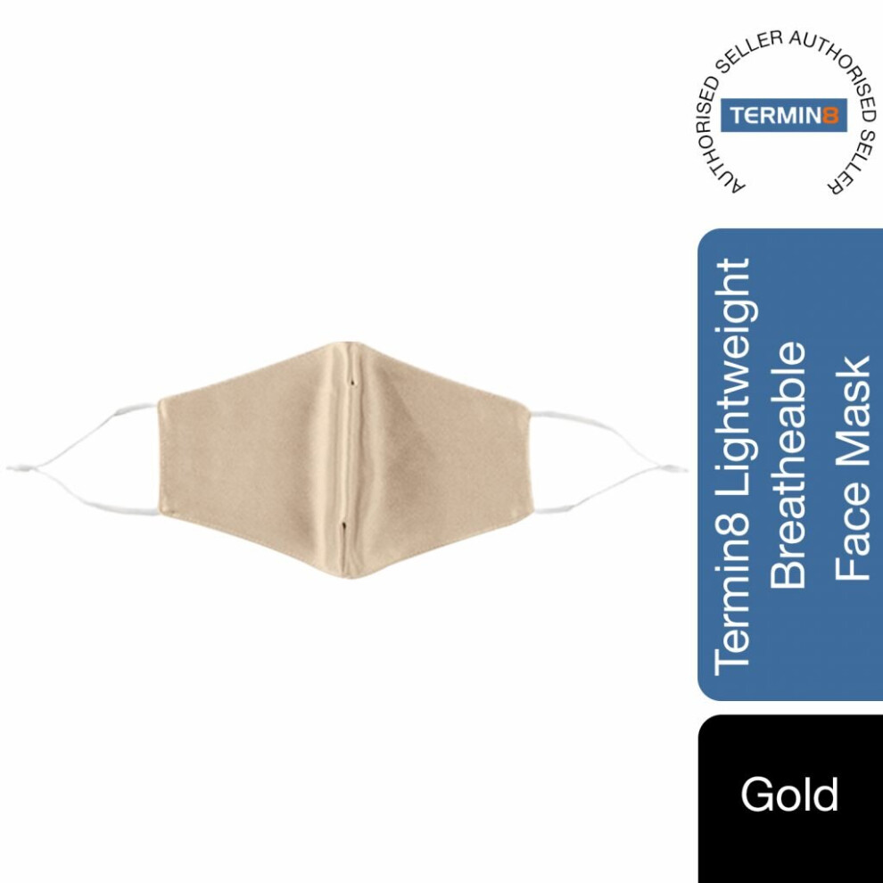 3X Termin8 Lightweight Breathable Snood- Gold 5056184031731