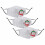 3x Termin8 Christmas Design Breatheable Mask- Design- 2 3