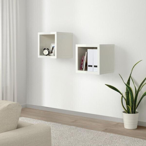IKEA KALLAX 1 Cube Storage Bookcase Square Shelving Unit, White 1