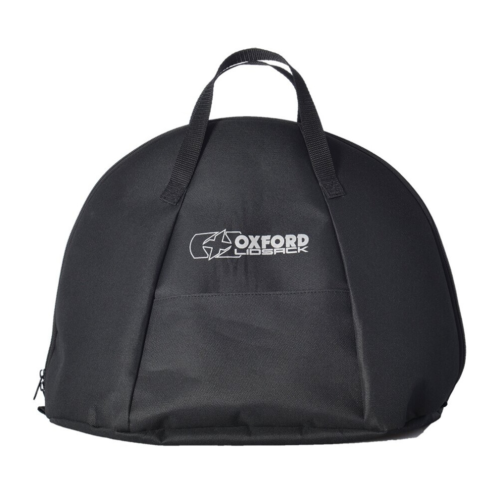 Oxford Lidsack Motorcycle Helmet Bag Black 5030009048883