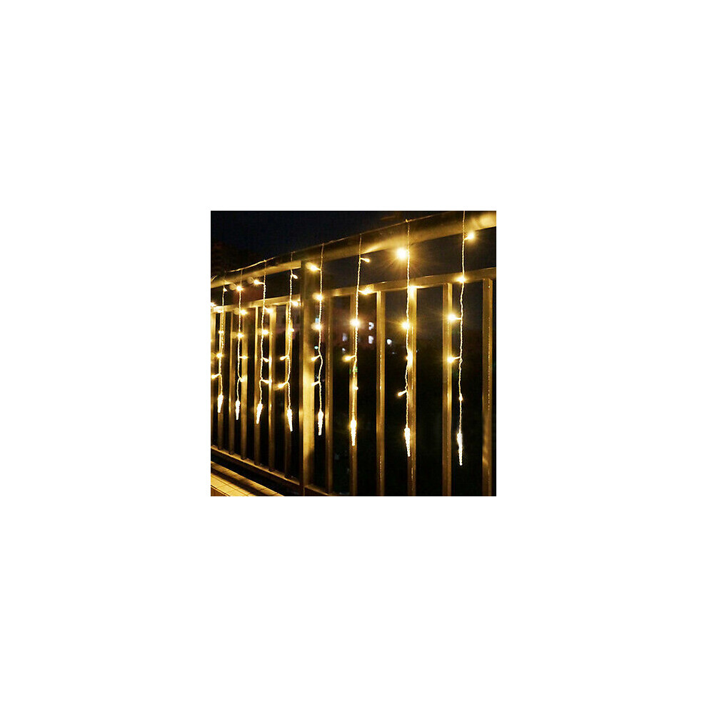 (Warm White) Christmas Led Warm White / White Snowing Icicle Party Wedding Xmas Outdoor Light