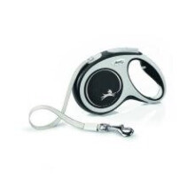 Flexi New Comfort Tape M Black 5m 1-25kg (16ft 1-55lbs)