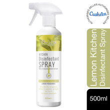 (Buy 1 - kitchen Lemon) Cusheen Scented Disinfectant Spray, 500ml