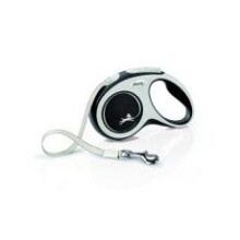 Flexi New Comfort Tape S Black 5m 1-15kg (16ft 1-33lbs)