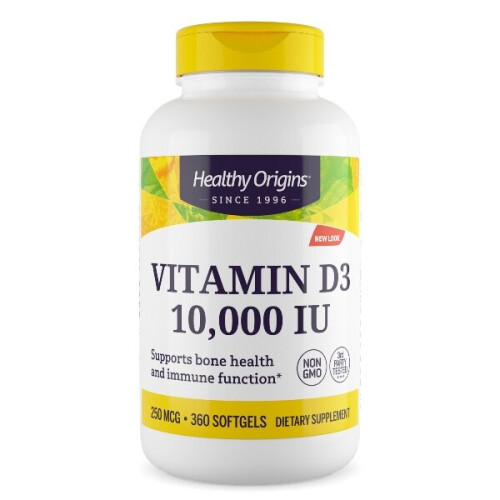 Vitamin D3 10000iu 360 Softgels