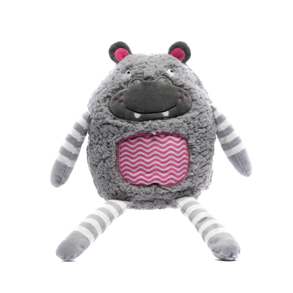 Aroma Home Hug A Snug Microwaveable Lavender Hottie Hippo