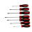 Trade 7 Pc Magnetic Screwdriver Set Phillips Pozi 1