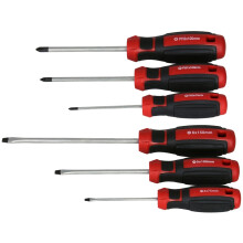 Trade Quality 6 Piece Screwdriver Set Phillips Pozi Slot