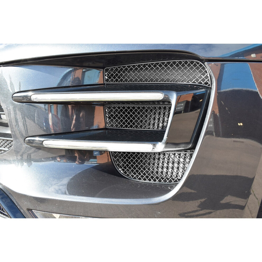(Silver) Porsche Macan Turbo - Outer Grille Set (2014 - 2018) Silver 5060468074758