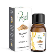 RIGEL - 100% Herbal Sesame Seed Oil | Toasted Edible Oil For Cooking - 30ml
