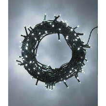 100 LED White Christmas Tree Lights Indoor/Outdoor Use Garden Decor