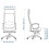 MARKUS Office chair, Vissle dark grey 8