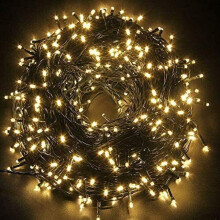 100 LED Warm White Light 8 Function Indoor-Outdoor Garden Decor