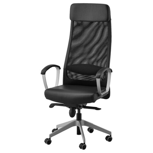 MARKUS Office chair, Vissle dark grey
