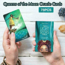 78-Cards The Light Seer's Oracle Cards English Tarot Deck Xmas Family Party Game