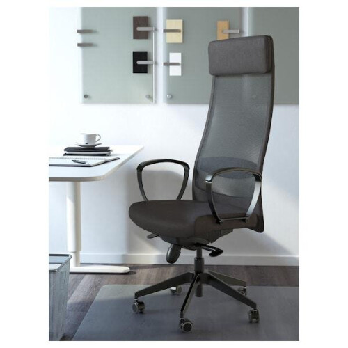 MARKUS Office chair, Vissle dark grey 2