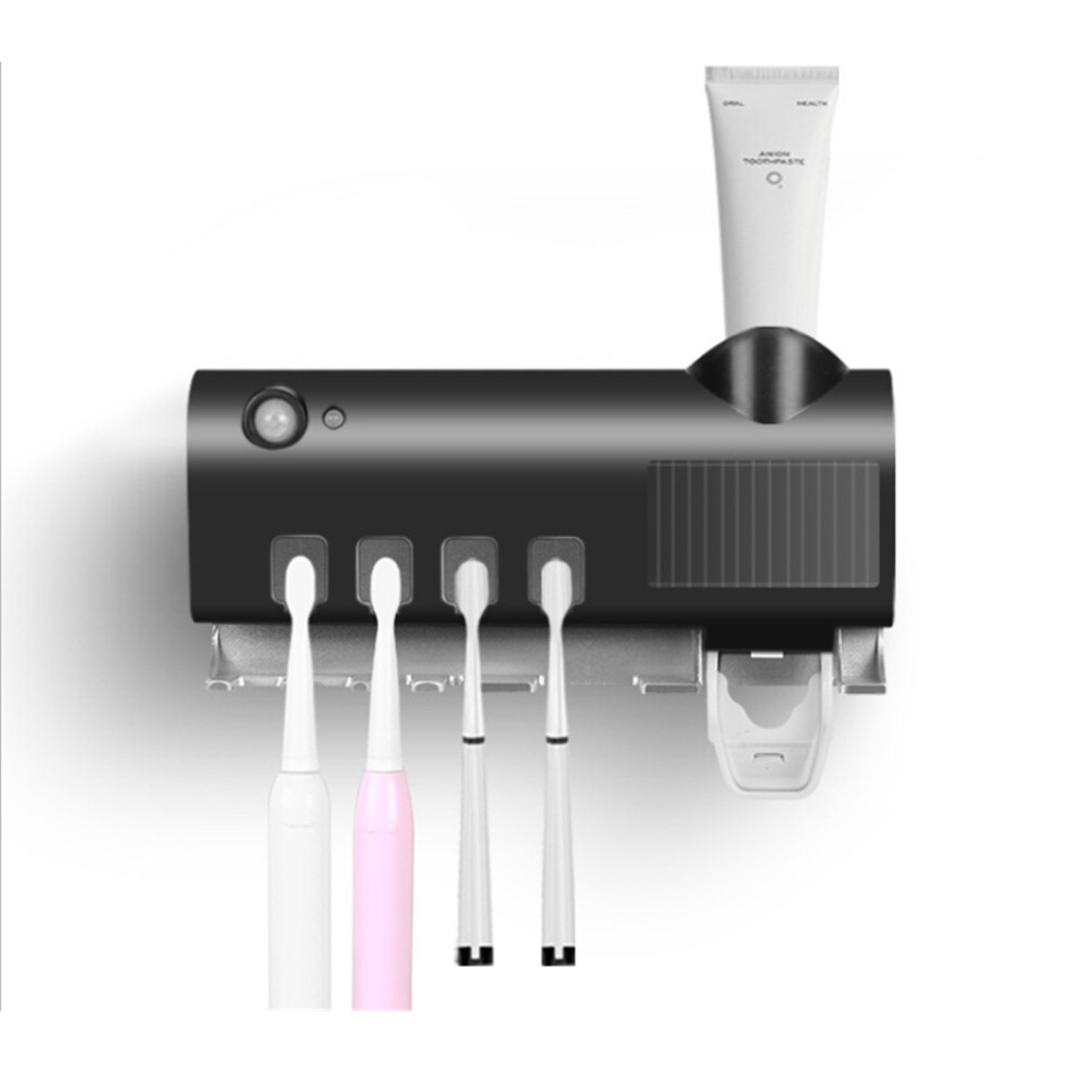 Nope (Black) Toothbrush Sterilizer Smart Uv Sterilization Black