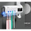 (Black) Toothbrush Sterilizer Smart UV Sterilization 7