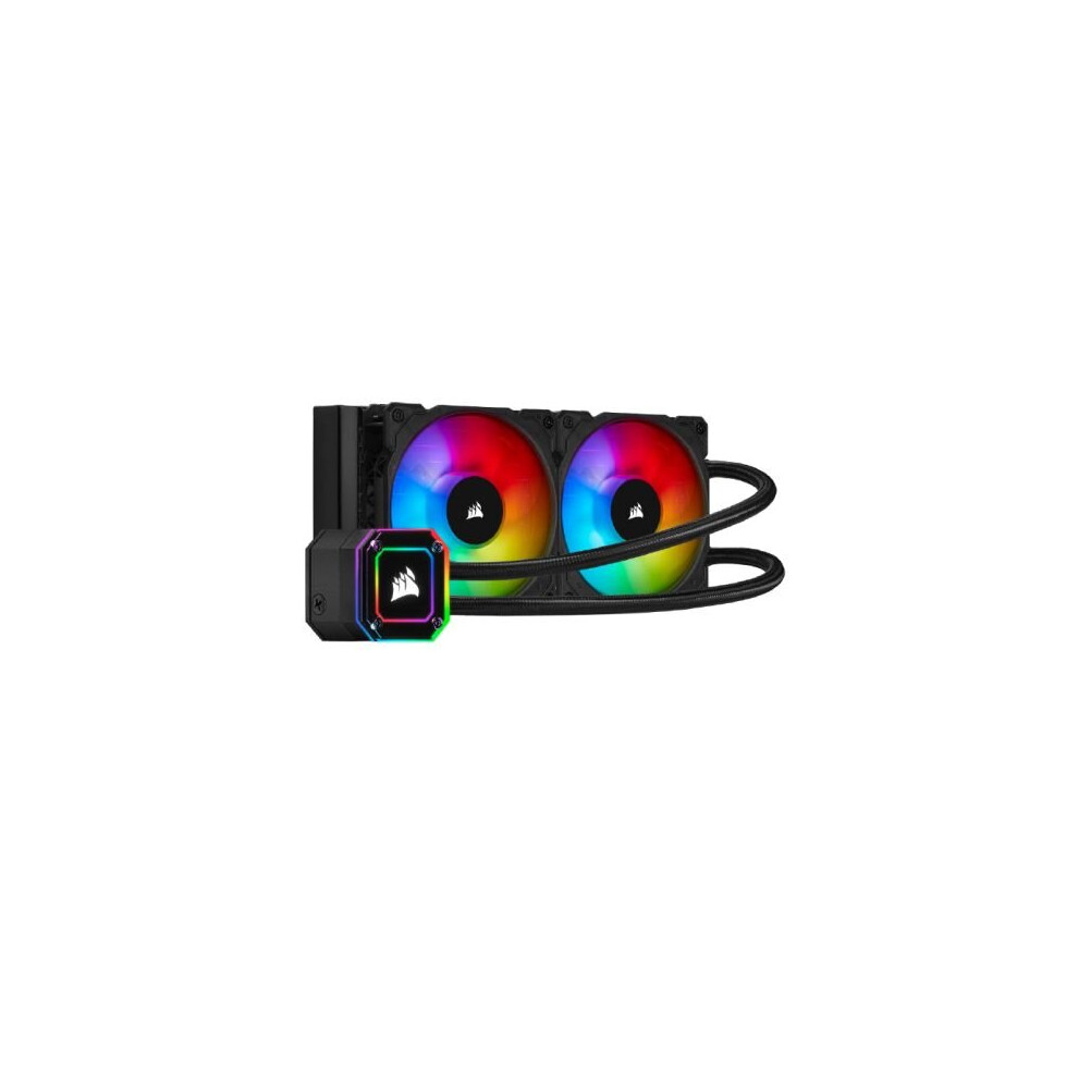 Corsair Icue H100i Elite Capellix 240Mm Rgb Liquid Cpu Cooler 2 X 12Cm Ml12 Cw-9060046-Ww