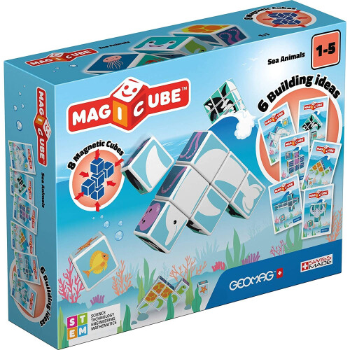 Geomag Geomag Magicube Sea Animals 1